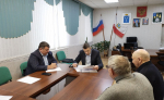 Личный прием граждан провел исполняющий обязанности министра дорожного хозяйства Саратовской области Сергей Викторович Никитин